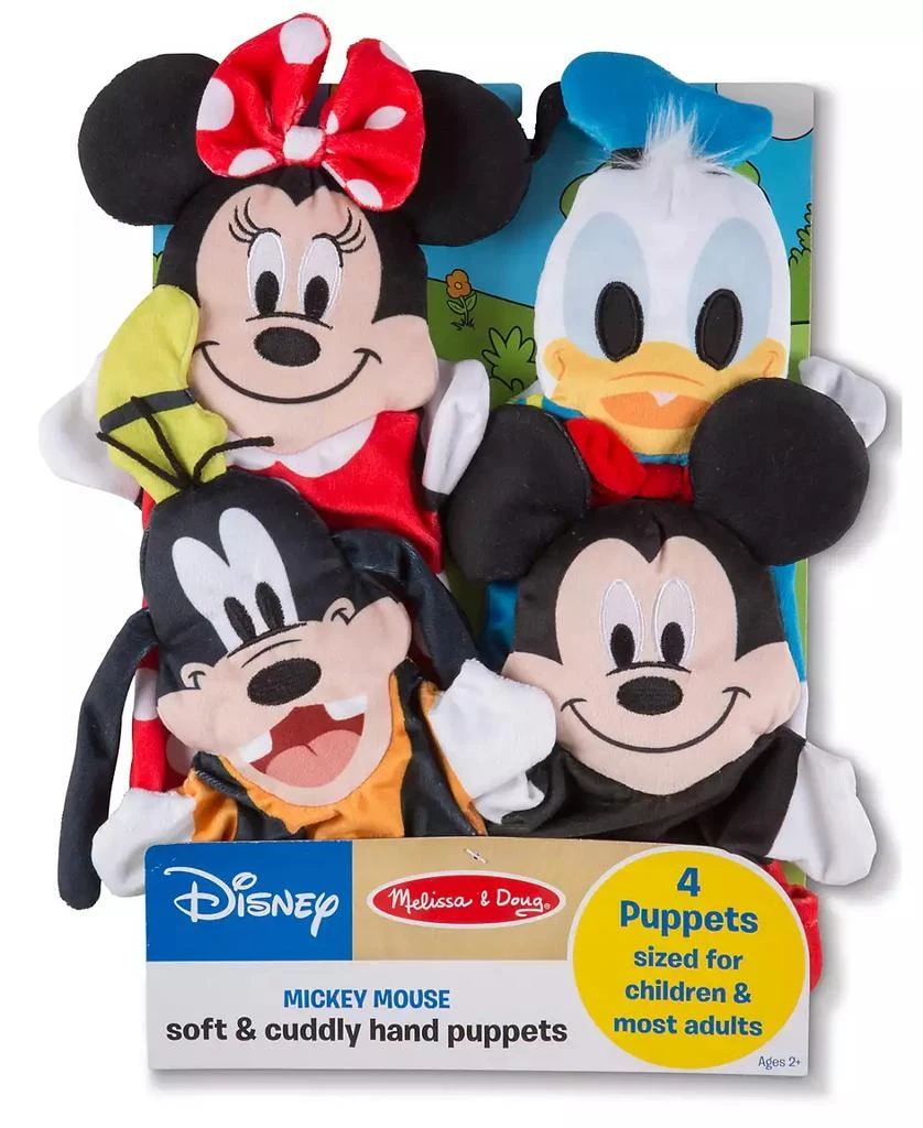 商品Melissa & Doug|Mickey Mouse  Friends Soft & Cuddly Hand Puppets,价格¥129,第3张图片详细描述