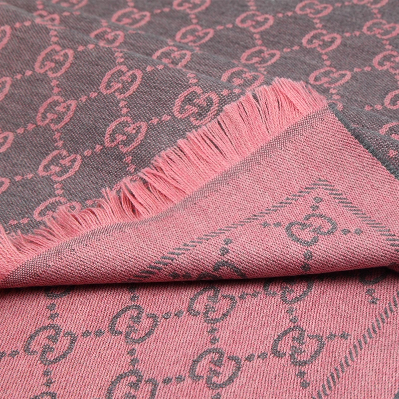GUCCI 拼色女士围巾 133483-3G200-1272 商品