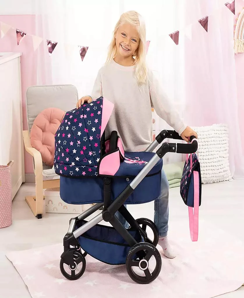 商品Bayer Design|Dolls Blue, Pink, Stars Pram Xeo,价格¥516,第4张图片详细描述