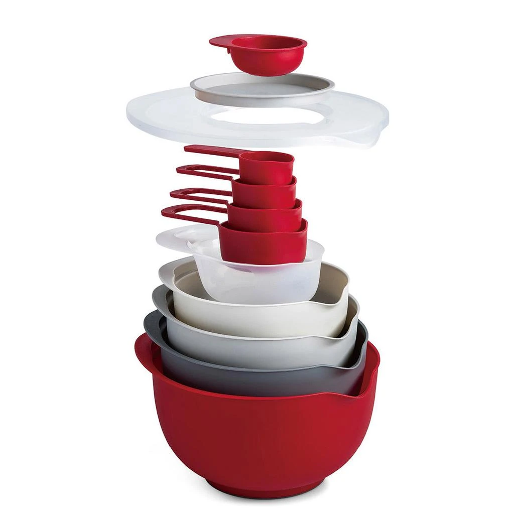 商品Norpro|Nested Mixing Bowls and Measuring Cups, 12 Piece Set,价格¥285,第2张图片详细描述
