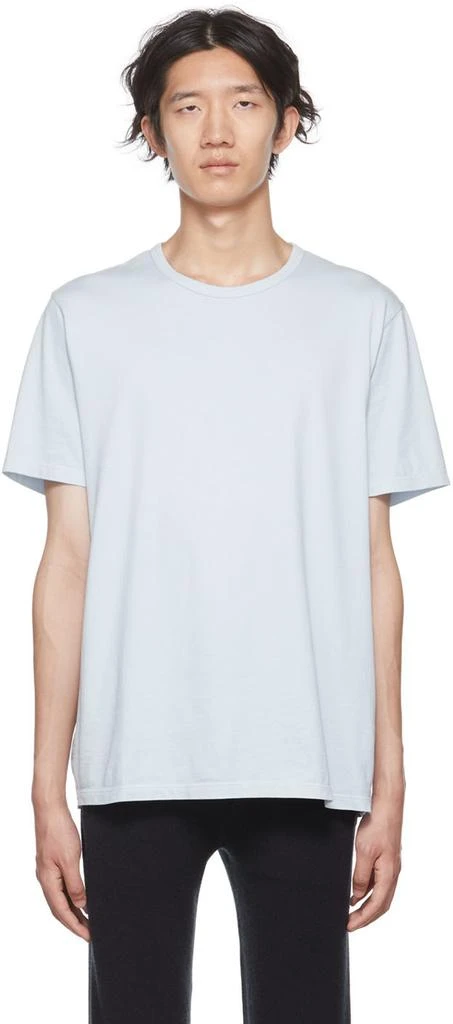 商品Vince|Blue Garment Dye T-Shirt,价格¥190,第1张图片