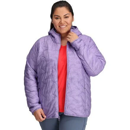 商品Outdoor Research|SuperStrand LT Plus Size Hooded Jacket - Women's,价格¥951,第4张图片详细描述