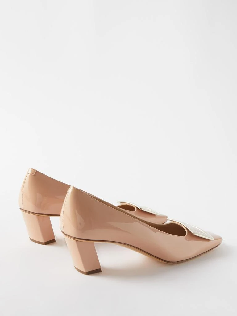 商品Roger Vivier|Belle 45 leather pumps,价格¥3579,第4张图片详细描述