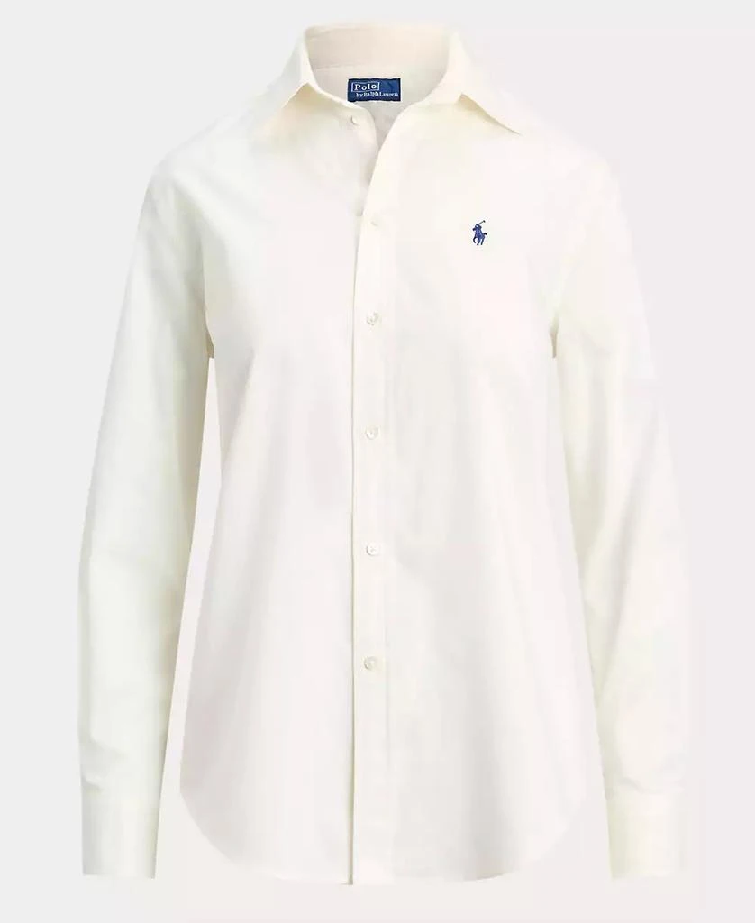 商品Ralph Lauren|Women's Classic-Fit Cotton Twill Shirt,价格¥947,第5张图片详细描述