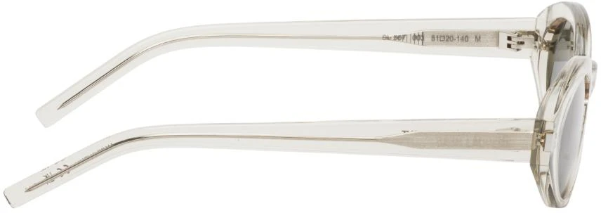 商品Yves Saint Laurent|Beige SL 567 Sunglasses,价格¥3503,第2张图片详细描述