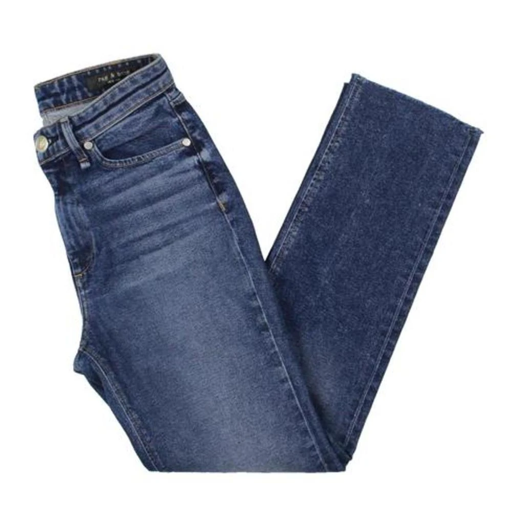 商品Rag & Bone|Rag & Bone Womens High Rise Ankle Cigarette Jeans,价格¥283,第1张图片