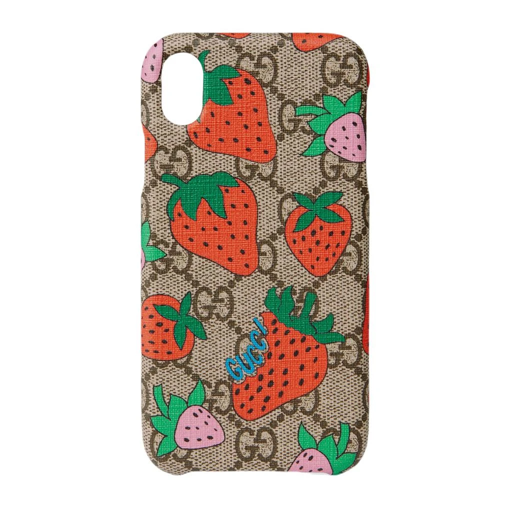 商品Gucci|Gucci iPhone XR Case with Gucci Strawberry,价格¥1267,第1张图片