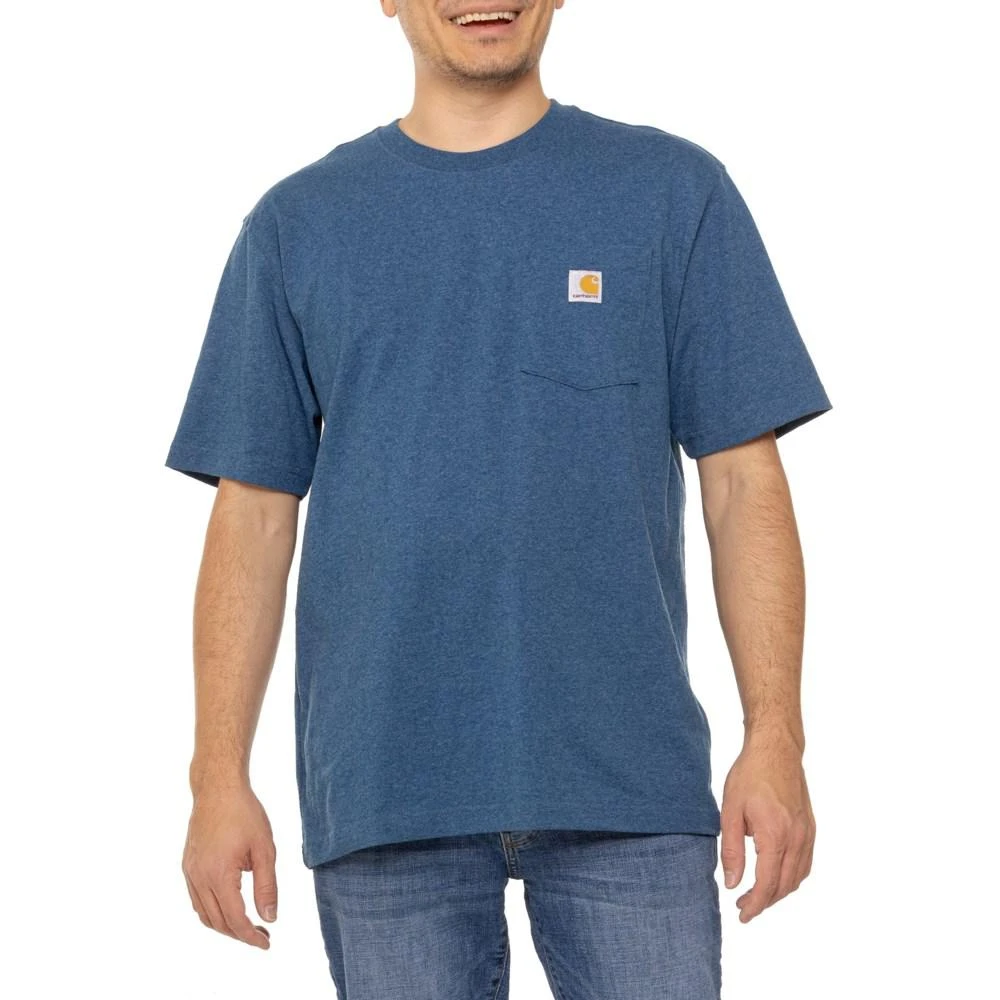 商品Carhartt|Carhartt K87 Loose Fit Heavyweight Pocket T-Shirt - Short Sleeve,价格¥106,第1张图片