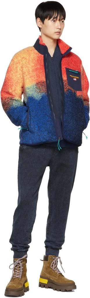 商品Ralph Lauren|Navy Zip-Up Sweatshirt,价格¥415,第4张图片详细描述
