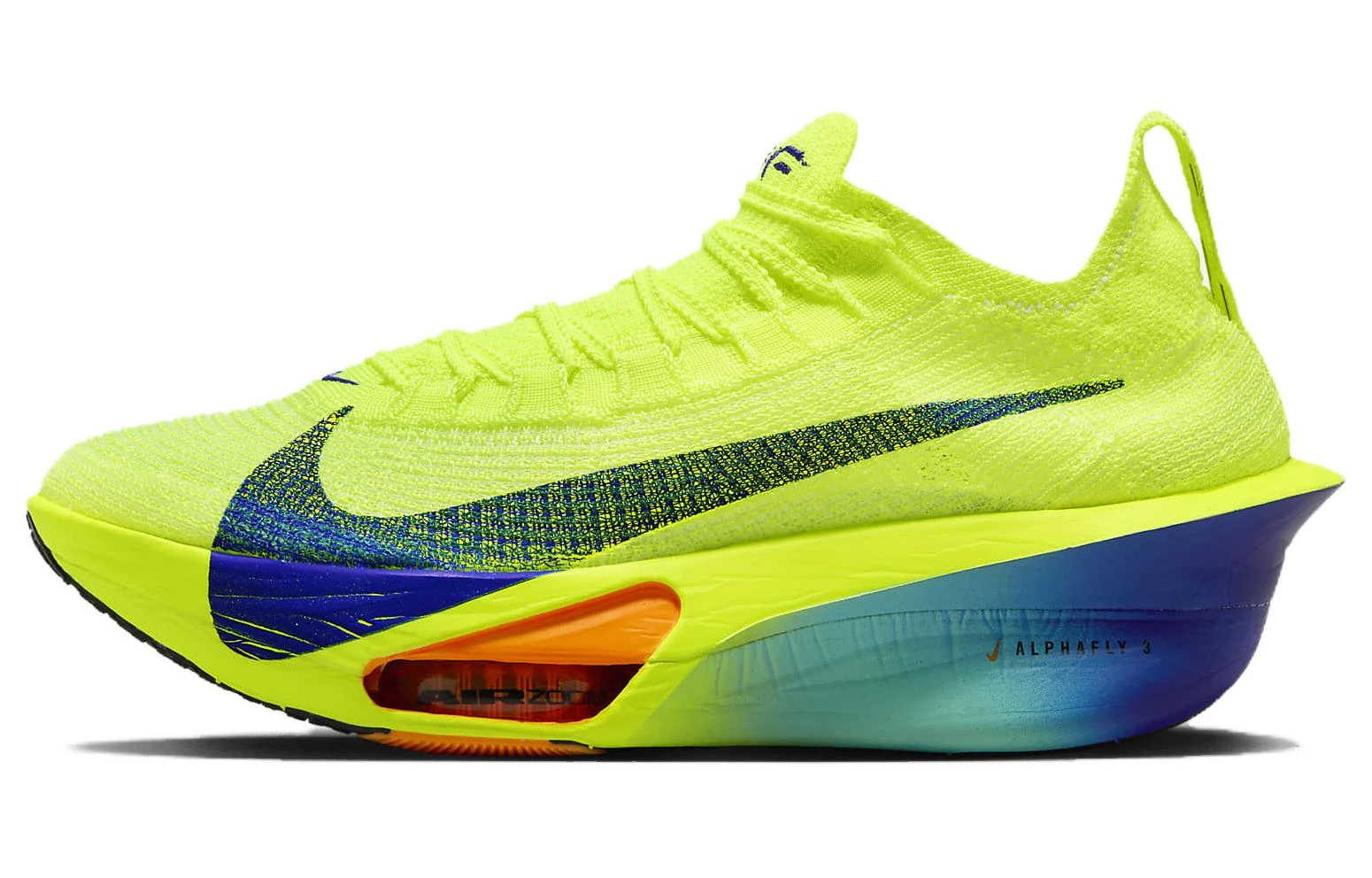 商品[国内直发] NIKE|Air Zoom Alphafly Next% 3 轻便舒适 低帮跑步鞋 女款 黄色,价格¥2203,第1张图片