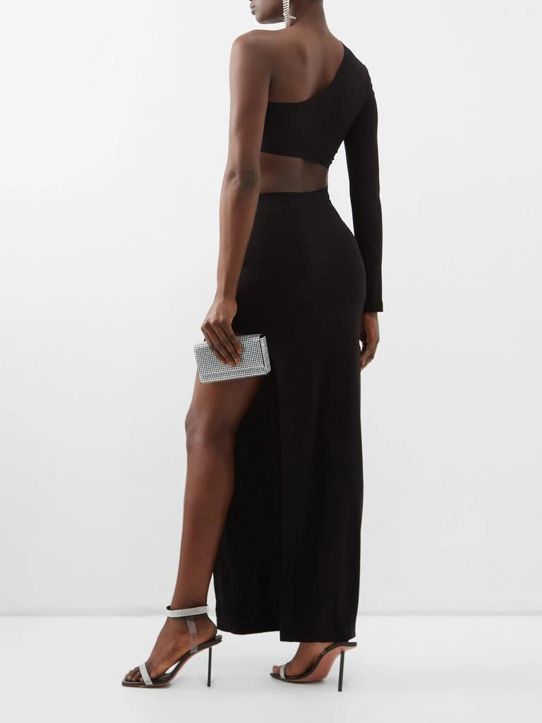 商品Norma Kamali|Shane waist-cutout stretch-jersey gown,价格¥665,第2张图片详细描述