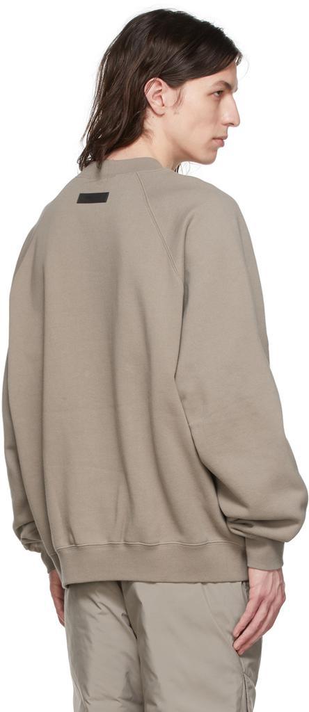 商品Essentials|Essentials灰褐色棉质卫衣,价格¥454,第5张图片详细描述