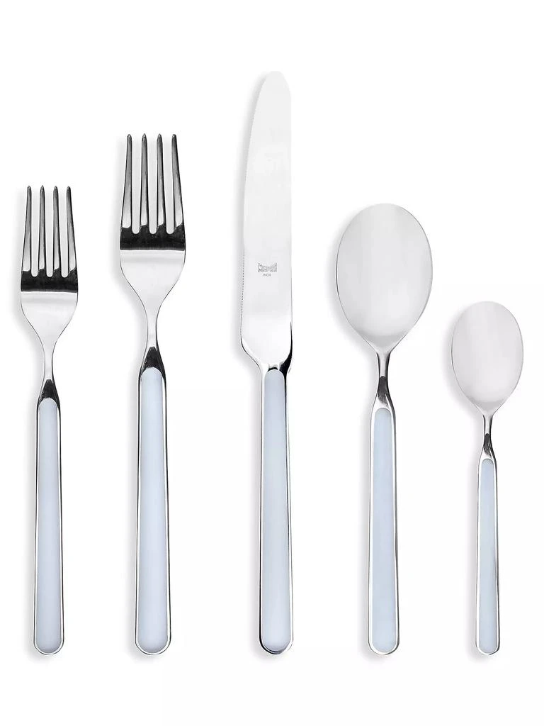 商品Mepra|Fantasia 5-Piece Stainless Steel Flatware Set,价格¥832,第1张图片
