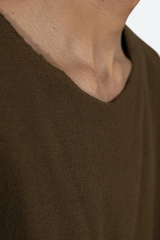 Reverse Terry Tee - Brown 商品
