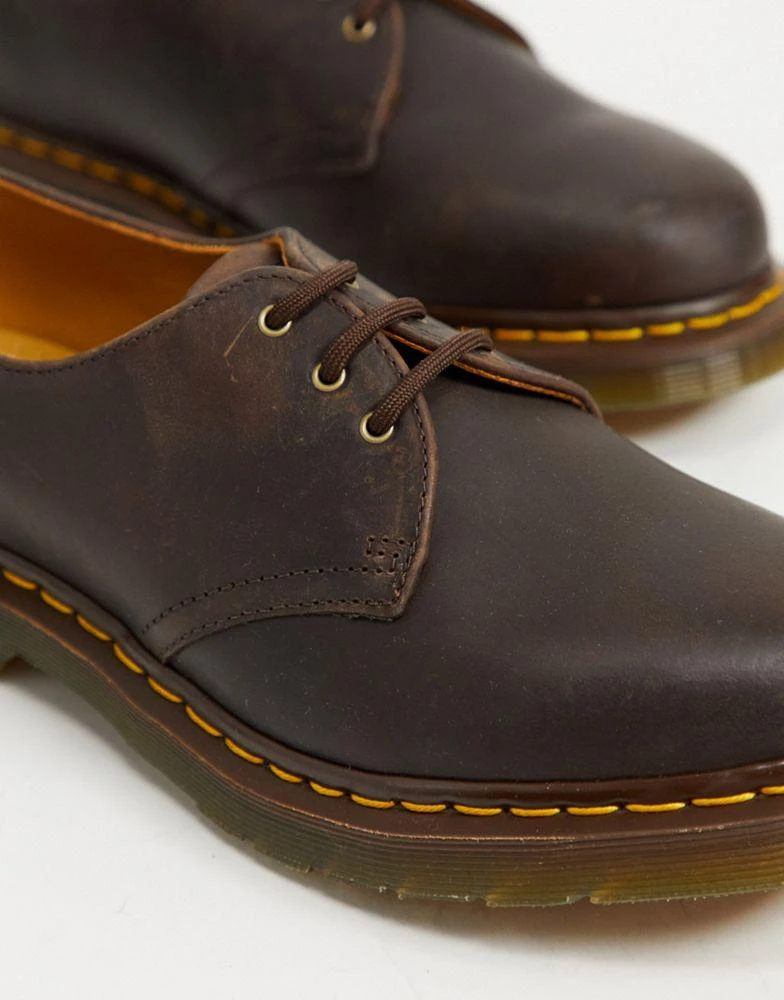 商品Dr. Martens|Dr Martens 1461 3 eye shoes in gaucho crazy,价格¥777,第4张图片详细描述