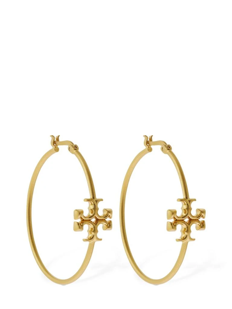 商品Tory Burch|Eleanor Hoop Earrings,价格¥1016,第1张图片
