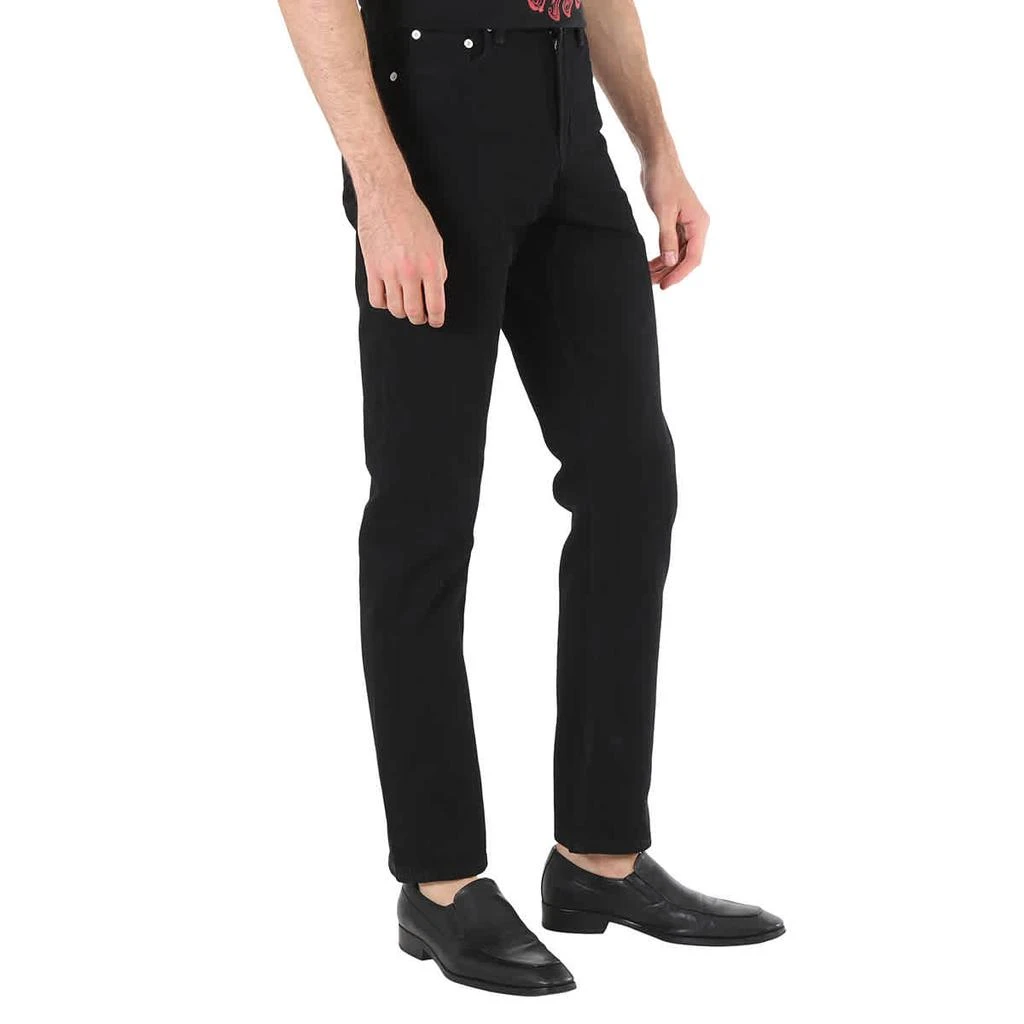 商品Burberry|Burberry Men's Black Straight-fit Jeans, Waist Size 30 R,价格¥1286,第2张图片详细描述