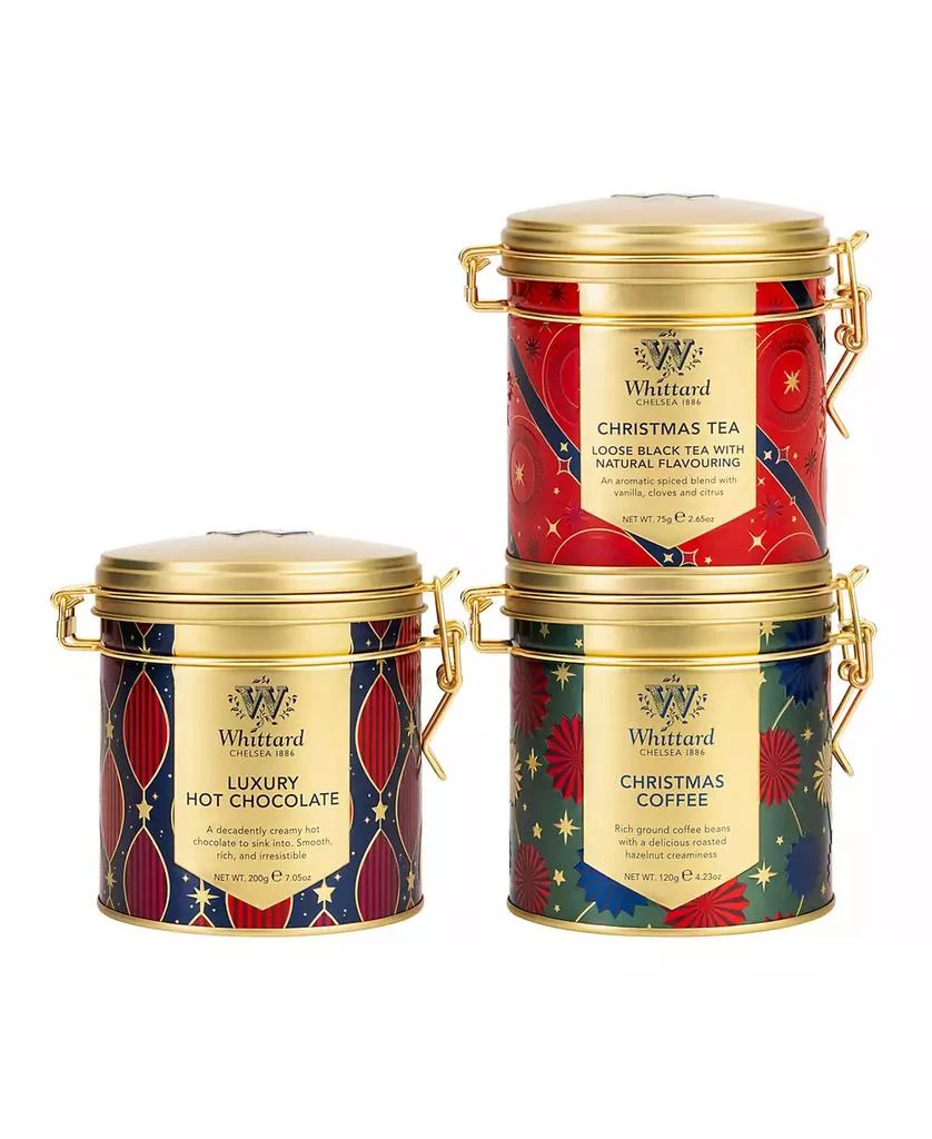 Christmas Tea, Christmas Coffee and Luxury Hot Cocoa, 3 Piece 商品