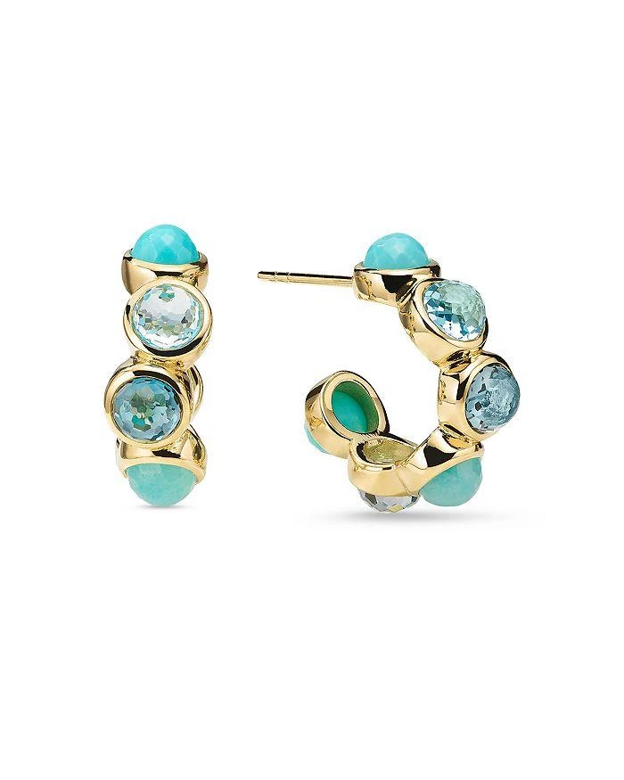 商品Ippolita|18K Yellow Gold Lollipop® Multi Gemstone Hoop Earrings,价格¥18620,第1张图片