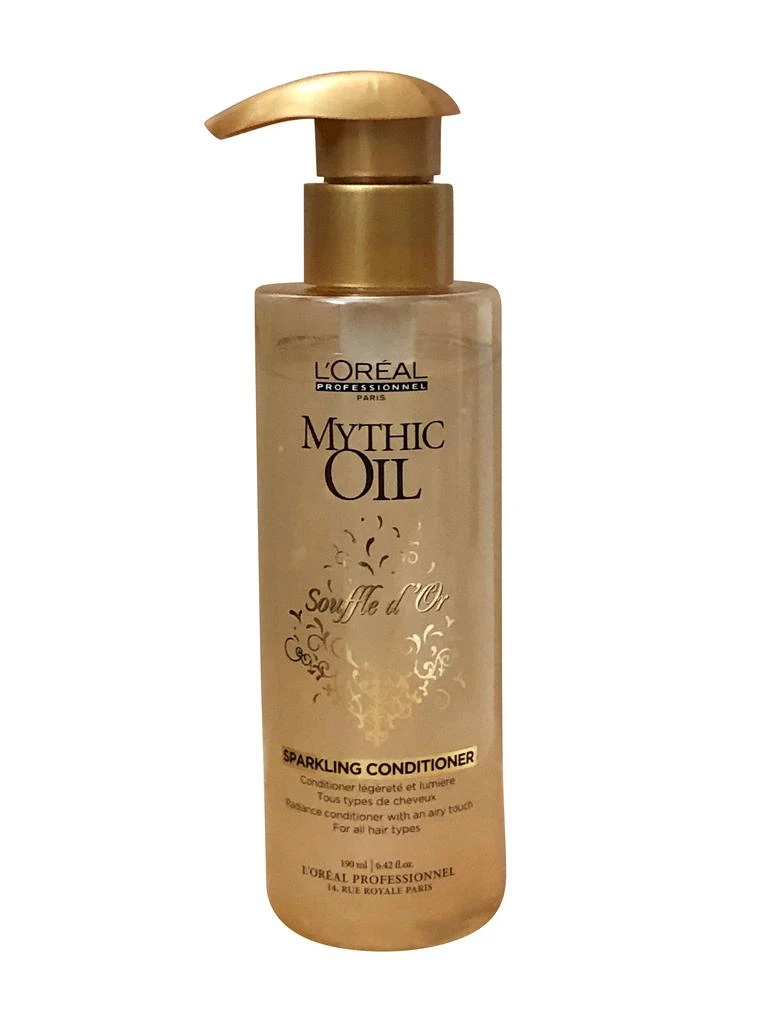 商品L'Oreal Paris|L'Oreal Mythic Oil Souffle d'Or Sparkling Conditioner 190 ml 6.42 oz,价格¥113,第1张图片