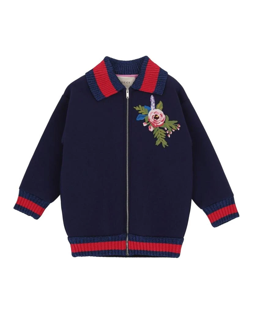 商品Gucci|Kids Zip Felted Jacket,价格¥1117,第1张图片