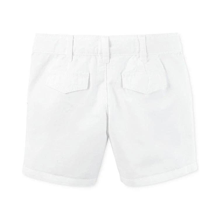 商品Carter's|Cotton Twill Roll-Cuff Shorts, Little Girls (2-6X) & Big Girls (7-16),价格¥75,第3张图片详细描述