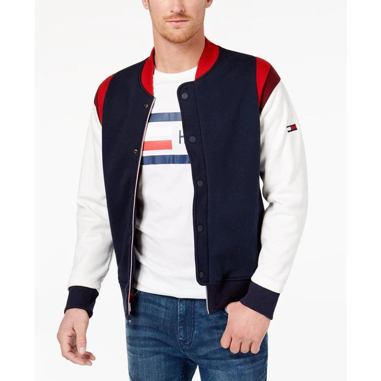 商品Tommy Hilfiger|Men's Henry Baseball Jacket,价格¥489,第1张图片