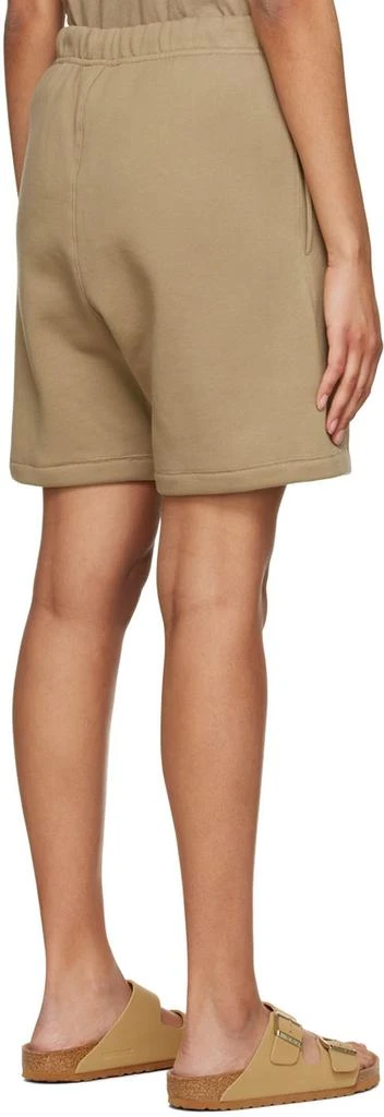 商品Essentials|Tan Cotton Shorts,价格¥177,第3张图片详细描述