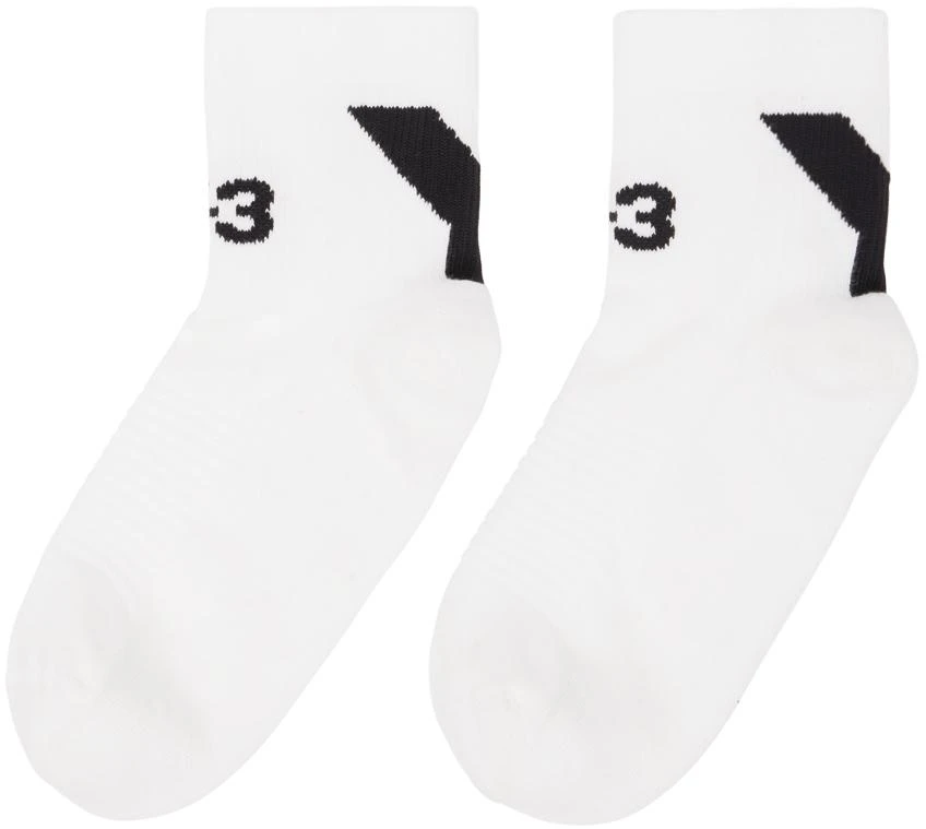 商品Y-3|White Lo Socks,价格¥217,第2张图片详细描述