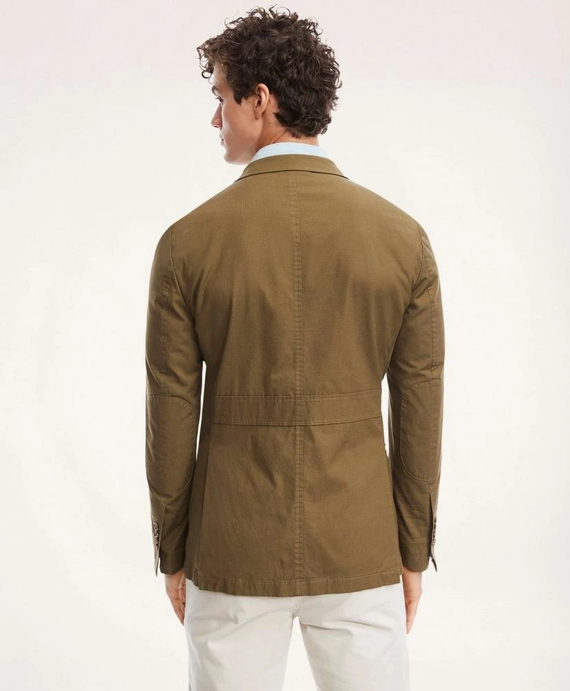 商品Brooks Brothers|Regent Regular-Fit Stretch Cotton Ripstop Jacket,价格¥1595,第4张图片详细描述