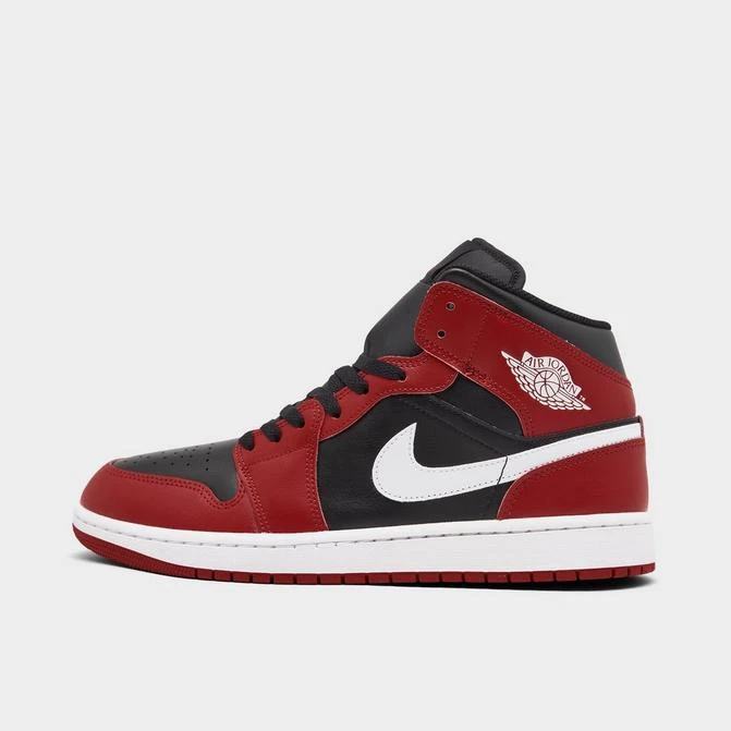 商品Jordan|Men's Air Jordan Retro 1 Mid Casual Shoes,价格¥607,第1张图片