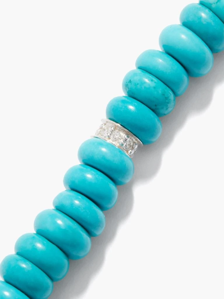 商品MATEO|Diamond, turquoise & 14kt gold necklace,价格¥17445,第3张图片详细描述