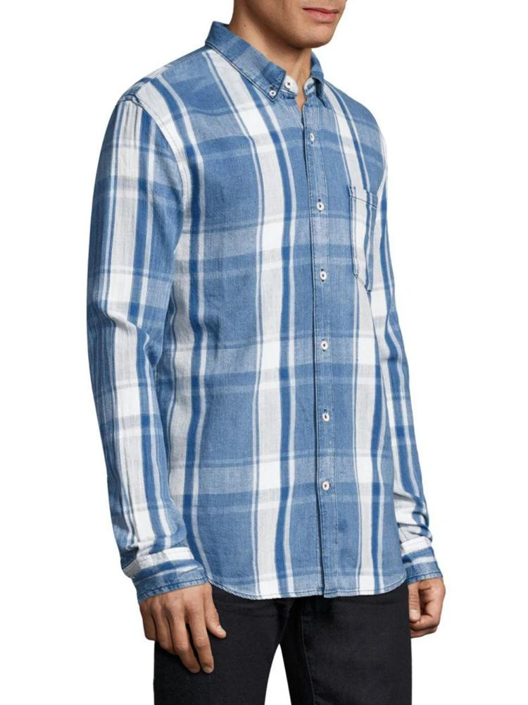 商品Joe's|Plaid Cotton Shirt,价格¥414,第3张图片详细描述