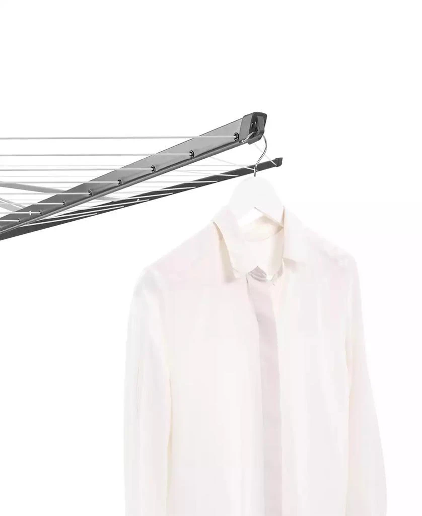商品Brabantia|Rotary Lift-O-Matic Clothesline - 164', 50 Meter with Metal Ground Spike, Protective Cover, Peg Bag and Wooden Clothespins Set,价格¥1406,第4张图片详细描��述
