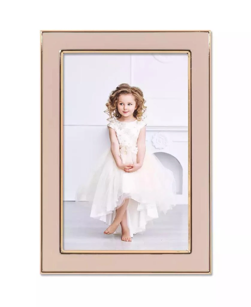 商品Lawrence Frames|Metal and Enamel Picture Frame, 4" x 6",价格¥155,第4张图片详细描述