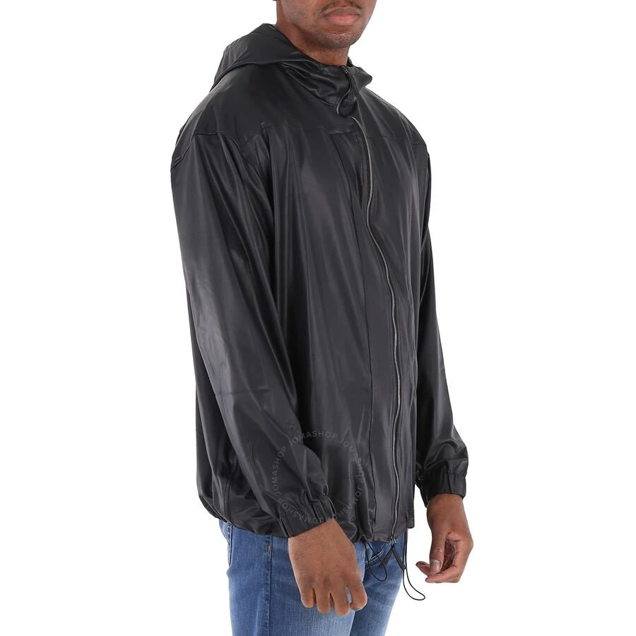 商品Emporio Armani|Black Hooded Technical-jersey Blouson Jacket,价格¥1344,第2张图片详细描述