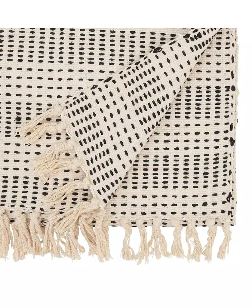 商品Saro Lifestyle|Contemporary Dash Stripe Table Runner, 16"x72",价格¥838,第2张图片详细描述