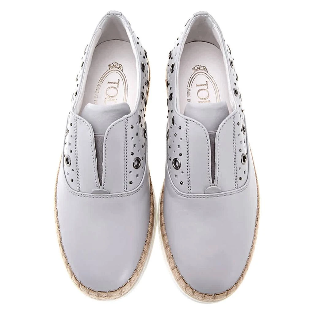 商品Tod's|Womens Slip-On Shoes in Medium Cement,价格¥677,第3张图片详细描述