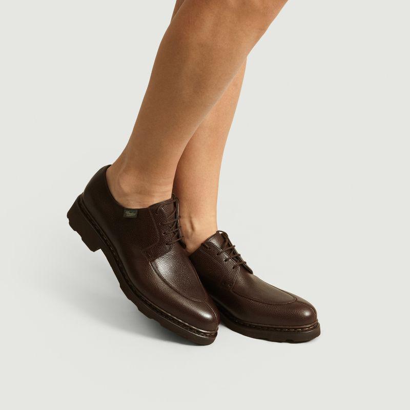 Paraboot女款单鞋|Veley GR Derbies Moka 皮革衬里, 橡胶价格¥3122