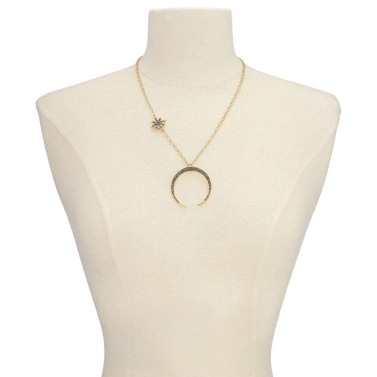 商品INC International|I.N.C. Gold-Tone Squash Blossom Pendant Necklace, Created for Macy's,价格¥77,第2张图片详细描述