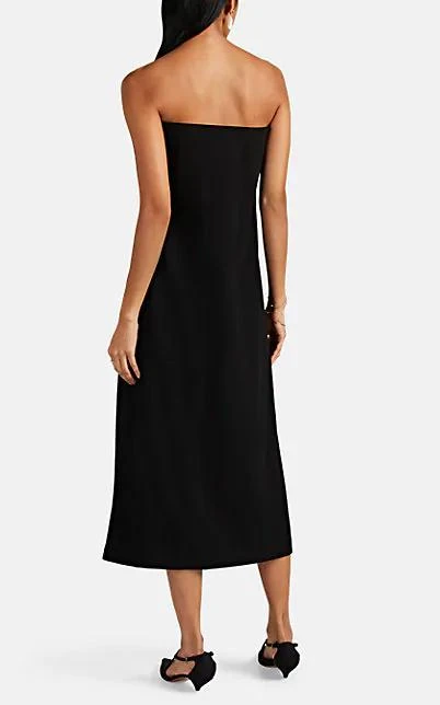 商品The Row|Paola Stretch Wool-Blend Strapless Column Dress,价格¥5570,第3张图片详细描述