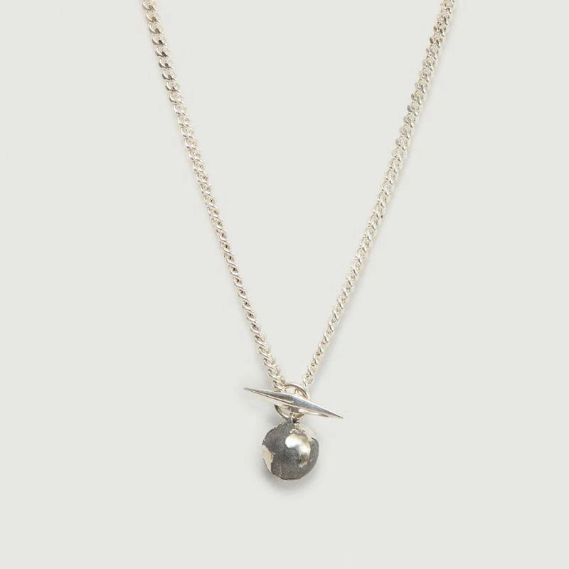 商品Saskia Diez|World necklace Silver SASKIA DIEZ,价格¥1491,第1张图片