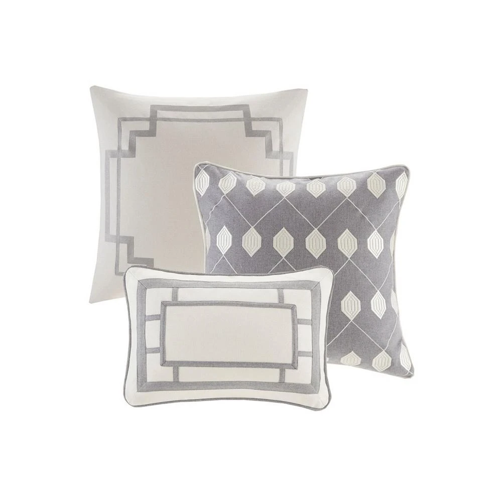 商品Madison Park Signature|Savoy 8-Pc. Comforter Set,价格¥4093,第5张图片详细描述