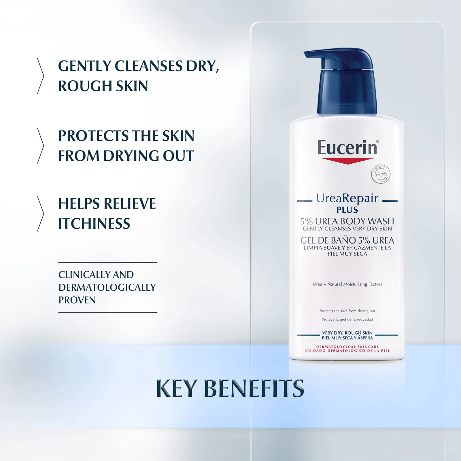 Eucerin 优色林 5%尿素抗干燥滋养沐浴露  400ml 商品