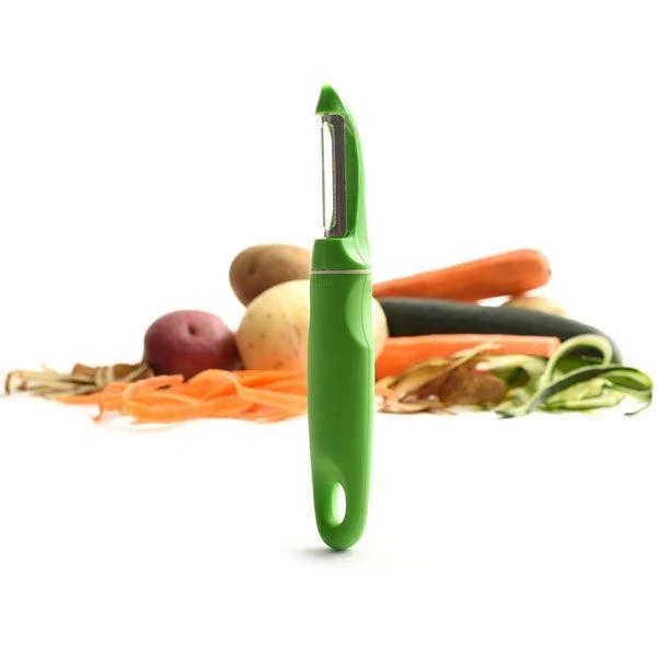 商品Norpro|Grip-EZ Vegetable Peeler, 7.25-Inch, Green,价格¥79,第4张图片详细描述