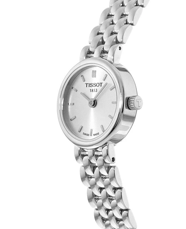 商品Tissot|Tissot T-Trend Lovely Silver Dial Steel Women's Watch T058.009.11.031.00,价格¥1876,第2张图片详细描述