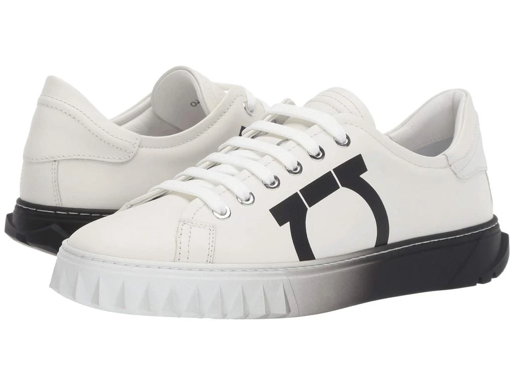 商品Salvatore Ferragamo|Cube 8 Logo Low Top Sneaker,价格¥3593,第1张图片