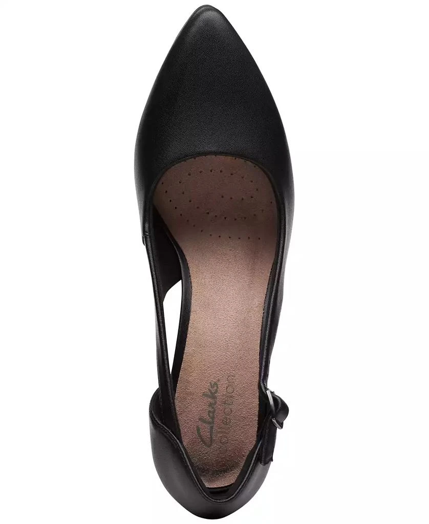 商品Clarks|Women's Kataleyna Rae Side-Cutout Comfort Pumps,价格¥451,第4张图片详细描述