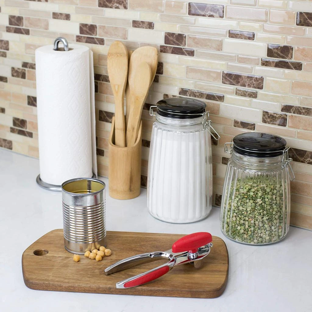 商品Home Basics|Home Basics Zinc Can Opener with Rubber Grip,价格¥123,第3张图片详细描述