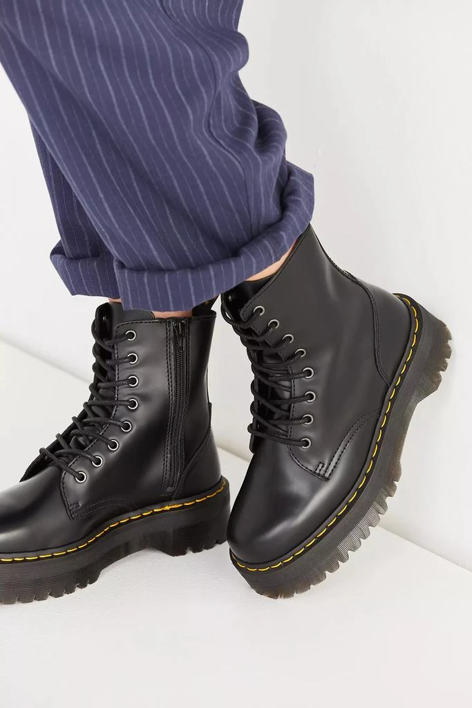 商品Dr. Martens|Dr. Martens Jadon Platform 8孔踝靴,价格¥1565,第3张图片详细描述